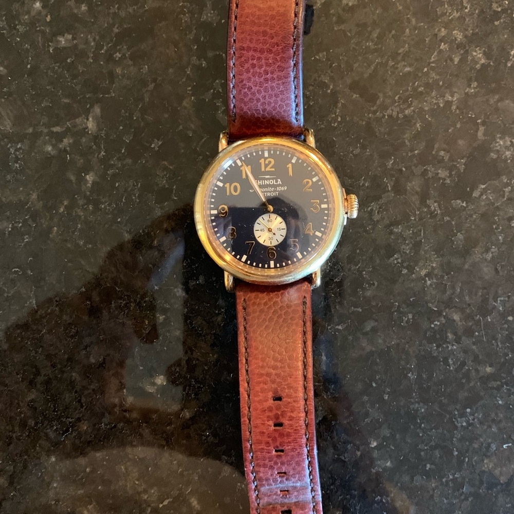 Shinola men’s watch